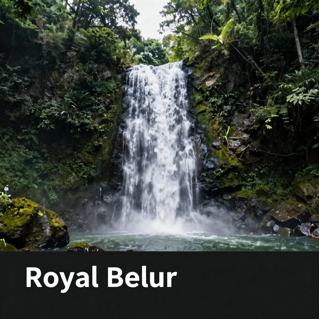 Waterfall Visits on Temenggor Lake, Royal Belum